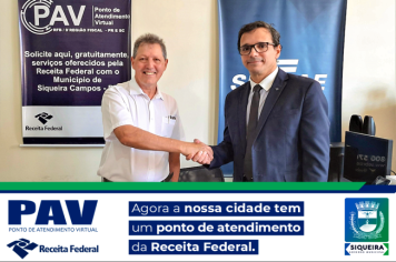 Ponto de atendimento da Receita Federal é inaugurada em Siqueira Campos