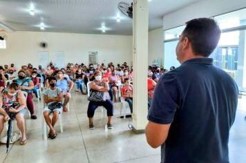 CRAS e Governo Municipal realizam 1ª reunião com beneficiários do Auxílio Brasil