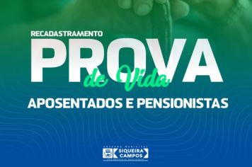 Recadastramento de Prova de Vida