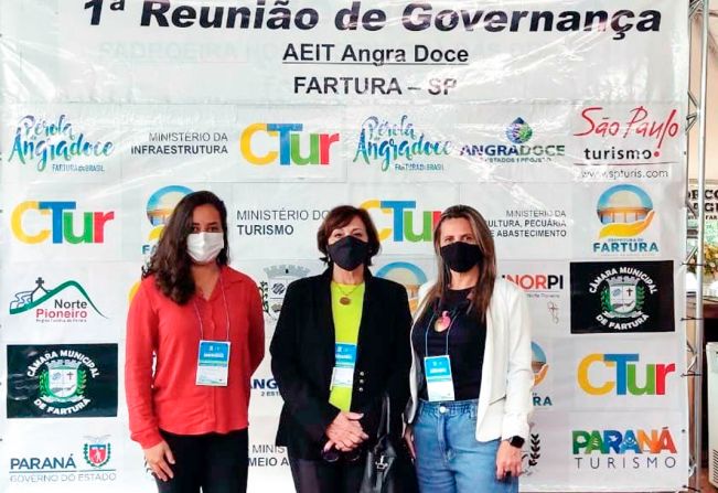 Representado por mulheres do Meio Ambiente e Turismo, Siqueira Campos, participou do lançamento da Governança do Angra Doce.