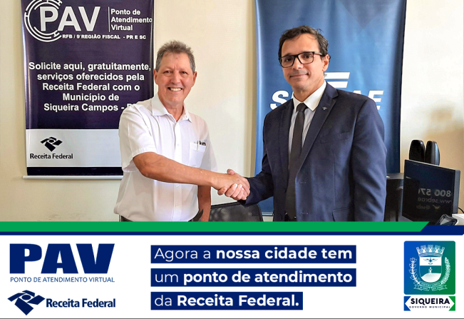 Ponto de atendimento da Receita Federal é inaugurada em Siqueira Campos