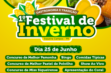 1º Festival de Inverno - Gastronomia e Tradição